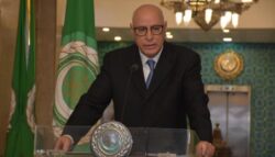 السفير أحمد رشيد خطابي قمة الدوحة رسالة تضامن ضد العد/وان الإسرا/ئ/يلي