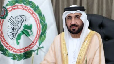 رئيس البرلمان العربي يرحب بمخرجات القمة العربية الإسلامية في قطر.