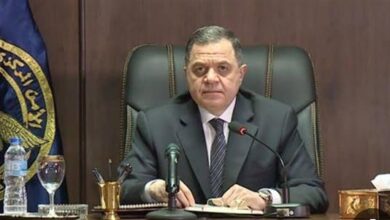 وزير الداخلية يهنئ الرئيس السيسي وكبار رجال الدولة بمناسبة ذكرى المولد النبوي.