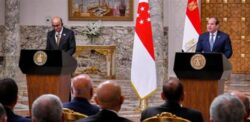 رئيس سنغافورة: أشكر الرئيس السيسي على حرصه على تعزيز العلاقات الثنائية