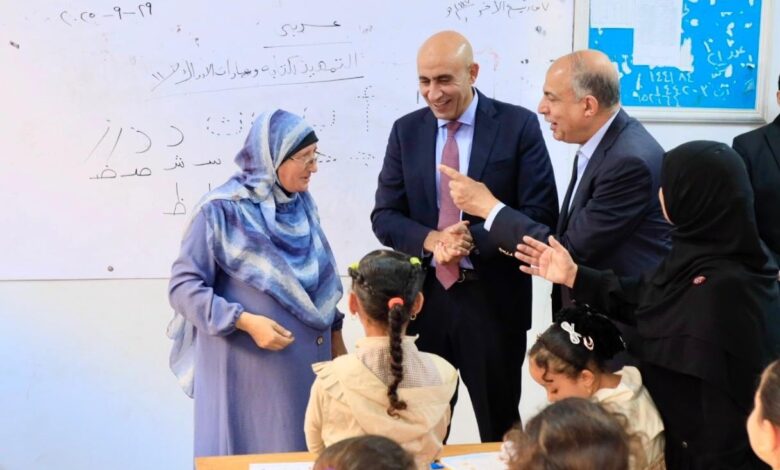   وزير التربية والتعليم ومحافظ المنيا يتفقدا بعض مدارس  أبو قرقاص التعليمية 