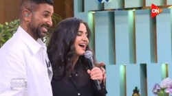 جودي تفاجئ والدها أحمد سعد في "معكم"