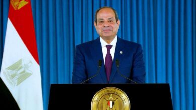 الرئيس السيسي يهنئ الشعب المصري والامه العربيه والإسلامية بمولد النبوي الشريف
