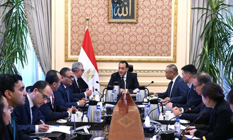 رئيس الوزراء يلتقي رئيس شركة "إيليت سولار" الصينية المُصنعة لمكونات الطاقة.