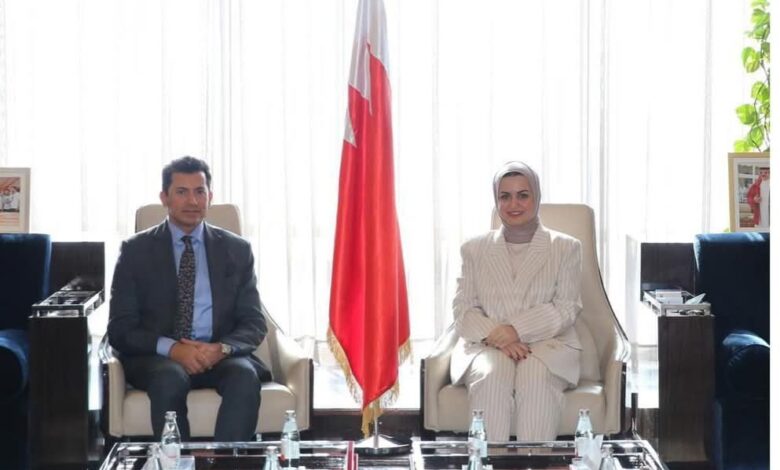  مصر والبحرين توقعان اتفاقية إنشاء المجلس الشبابي البحريني المصري