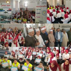 تزامناً مع افتتاح مسجد الجلاب بدرنكة .. تكريم 40 طفل يتيم من حفظة القرآن الكريم .