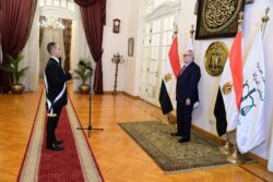 القضاة والقاضيات الجدد يؤدون اليمين القانونية أمام رئيس مجلس الدولة