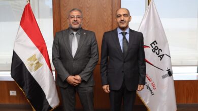 توقيع بروتوكول تعاون بين وكالة الفضاء المصرية والمركز القومي لبحوث المياه. 
