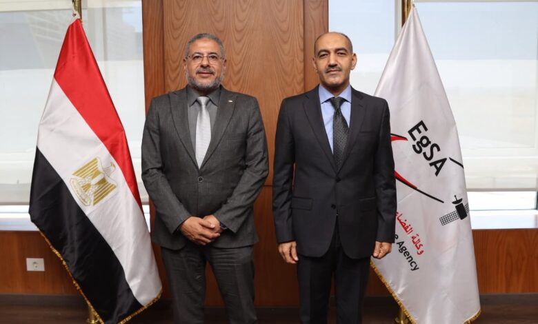 توقيع بروتوكول تعاون بين وكالة الفضاء المصرية والمركز القومي لبحوث المياه.