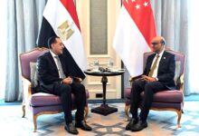 رئيس سنغافورة : مصر لديها إمكانات واعدة وهذا هو الوقت المناسب