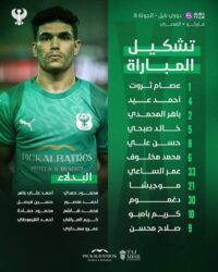 صلاح محسن يرافق دغموم في هجوم المصري أمام فاركو بالدوري