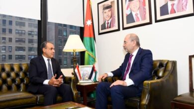 وزير الخارجية يلتقي نظيره الاردني في نيويورك