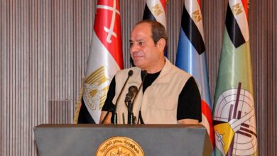 الرئيس السيسي الأوضاع الإقتصادية لمصر في تحسن ووعي المصريين يمدنا بالإرادة والقوة