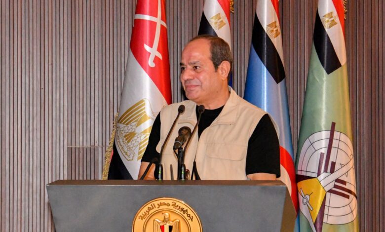 الرئيس السيسي الأوضاع الإقتصادية لمصر في تحسن ووعي المصريين يمدنا بالإرادة والقوة