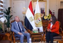 وزيرة التنمية تتابع مع محافظ القاهرة المشروعات التنموية والخدمية والموقف التنفيذي لتطوير بعض المناطق بالعاصمة.