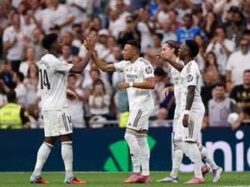 مبابي يقود ريال مدريد لانتصار عريض على كيرات ألماتي في دوري الأبطال