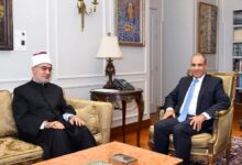 وزير الخارجية يستقبل مفتي الجمهورية لبحث تعزيز التعاون المشترك. 