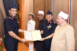القوات المسلحة تحتفل بذكرى المولد النبوى الشريف 