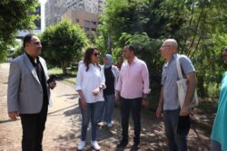 نائب محافظ الجيزة تتفقد حديقتي 6 أكتوبر والنيل ومشتل العجوزة