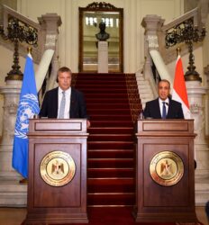 وزير الخارجية يستقبل المفوض العام لوكالة الأمم المتحدة لإغاثة (الأونروا)