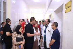 نائب الصحة يجري جولة تفقدية مفاجئة لمستشفيي التأمين الصحي والصدر بالمنيا