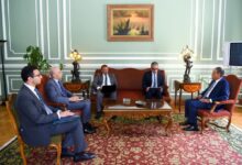 وزير الخارجية يستقبل المرشح المصري لمنصب مدير عام اليونسكو. 