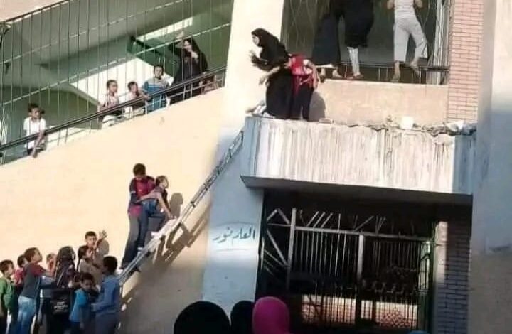 التخته الأولى لليوم الأول في المدارس.