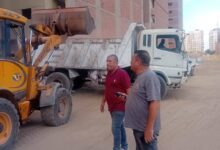مدينة بنها بالقليوبيه.... ايقاف اعمال بناء مخالف بمنطقه الزهور بالفلل.