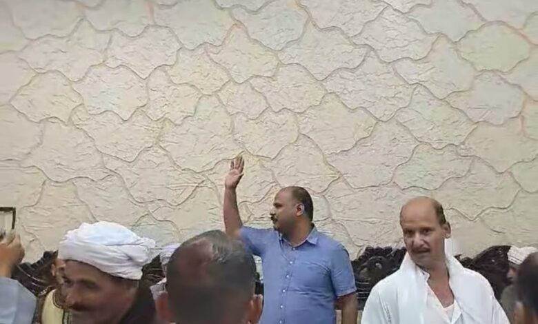 تأييد شعبى كبير لرجل المصالحات والخدمات " على سيد معوض"