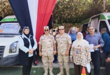 قافله الخير بالقليوبية لجميع التخصصات بالتعاون مع وزارة الصحه والقوات المسلحه برعايه محافظ القليوبيه. 