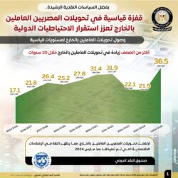 المركز الإعلامي قفزة قياسية في تحويلات المصريين العاملين بالخارج