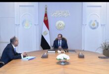إجتمع الرئيس عبد الفتاح السيسي، اليوم، مع الدكتور بدر عبد العاطي وزيرالخارجية.
