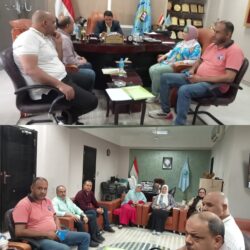 وكيل الوزارة يعقد اجتماعاً بالعاملين بالإدارة العامة للشباب لبحث تطورات العمل