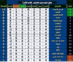 أبوقير يؤمن قمته.. ولافيينا و الإنتاج يتنافسان علي الوصافة..كشف حساب الجولة الرابعة من دورى المحترفين