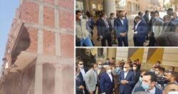 وزيارة التنمية المحلية توجه بإحالة عدد من المسؤولين إلى النيابة للتحقيق