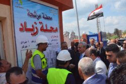 محافظ الغربية يفتتح محطة مياه محلة زياد النقالي المطورة 
