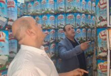 تموين شرق الإسكندرية تضبط ثلاجة حفظ مواد غذائية بدون ترخيص