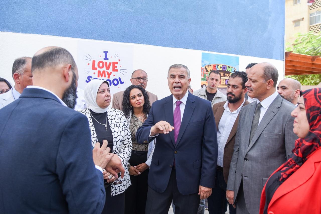 محافظ الإسكندرية يفتتح مدرسة الشهيد أحمد شيبوب بعد تطويرها
