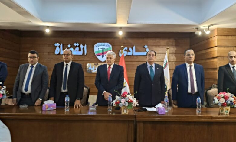 نادي قضاة الإسكندرية يحتفل يأعضاء النيابة العامة الجدد