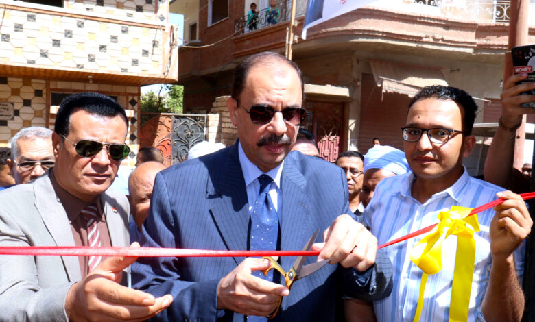 محافظ سوهاج يفتتح مدرسة "الشهيد هشام جابر بكر الابتدائية " بالصوامعة غرب بطهطا بتكلفة 26 مليون جنيه