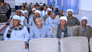 محافظ سوهاج يشهد احتفالية تخريج مدارس المزارعين الحقلية ضمن مشروع تحديث تقنيات الري