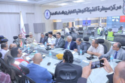 محافظ سوهاج يترأس اجتماع غرفة العمليات الرئيسية بمركز السيطرة لمتابعة الوضع العام لارتفاع منسوب النيل