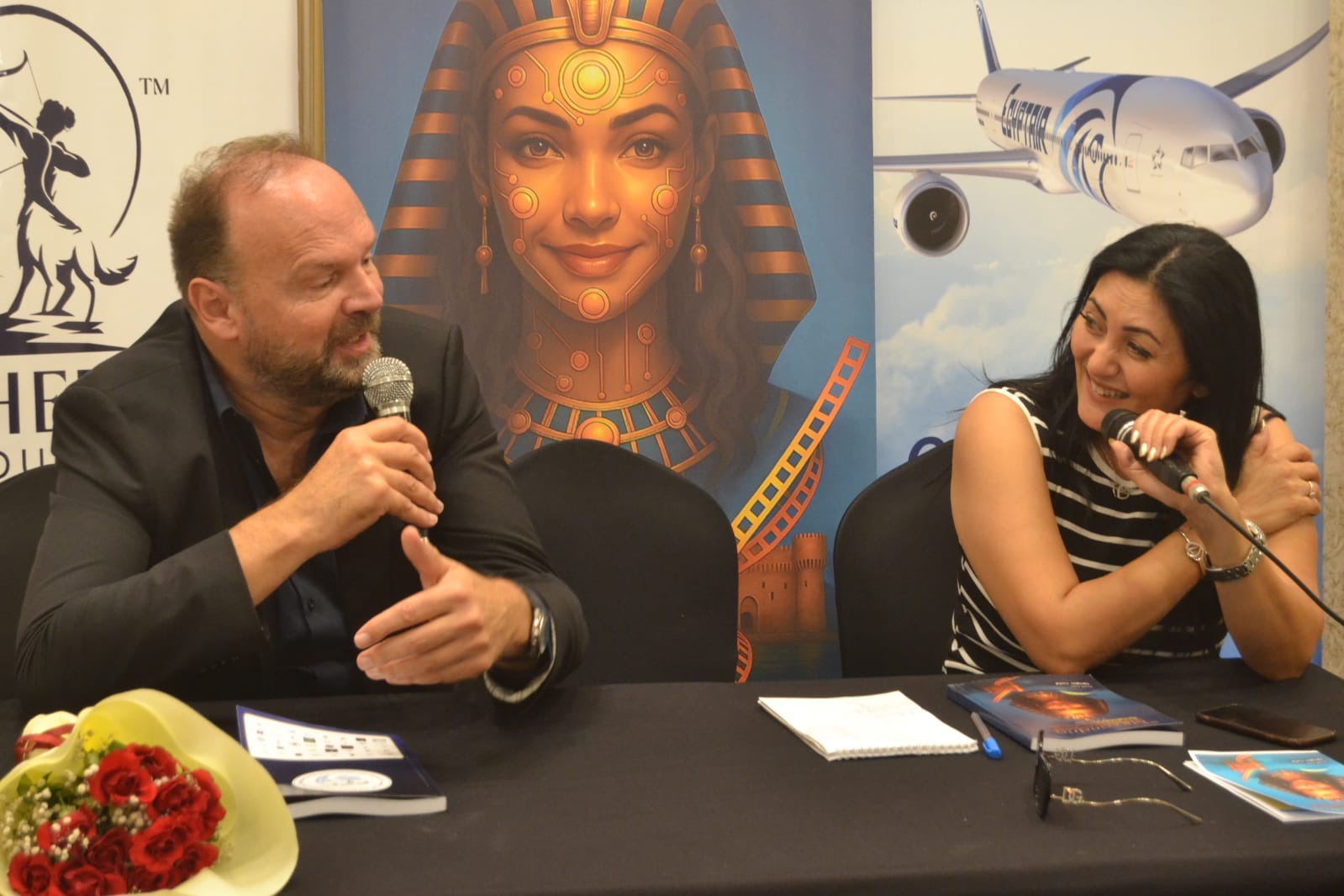تكريم المخرج الفرنسي جون بير أمريس في مهرجان الإسكندرية السينمائي