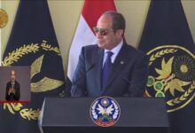 السيسي يوجه التهنئة لاكاديمية الشرطة بمناسبة احتفالها بعيدها الخمسين