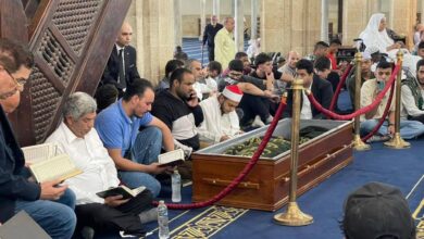 الحضور الأخير للشيخ الجليل 