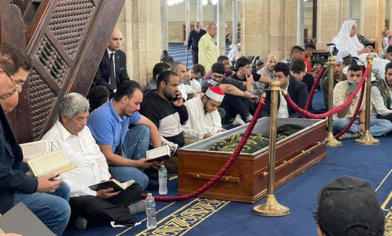 الحضور الأخير للشيخ الجليل 