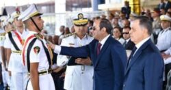 الرئيس السيسي يشهد الاحتفال بتخريج دفعة جديدة من طلبة كلية الشرطة 