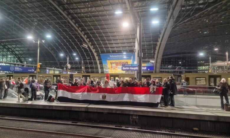 الجاليات المصرية تتحرك لبروكسل لإستقبال الرئيس السيسى