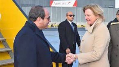 الرئيس السيسي يستقبل ممثلة الشؤون  الخارجية ببروكسل