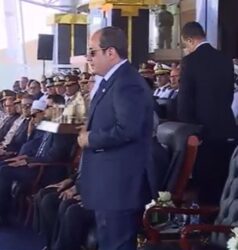 الرئيس السيسي من أكاديمية الشرطة  الحمد لله على كل يوم بيعدي بسلام وأمان على بلدنا مصر